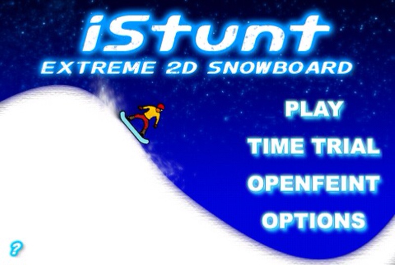 iStunt – Extreme 2D Snowboard Kostenlos im AppStore