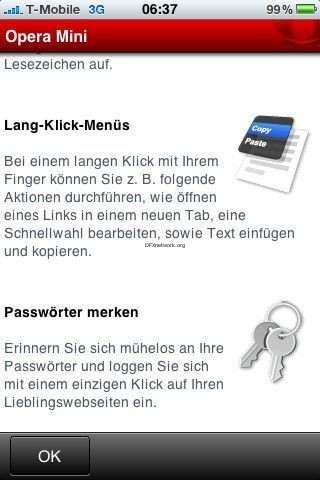 Opera Mini im Appstore