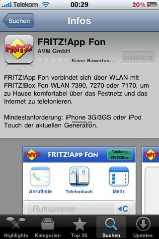 Fritz!App – Endlich im Appstore angekommen