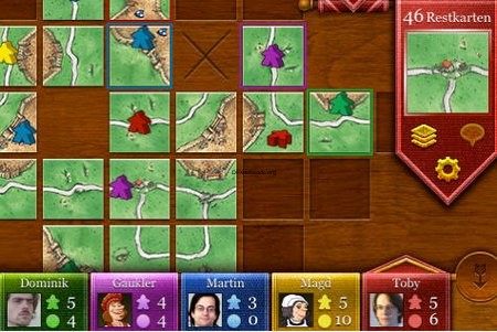 Carcassonne – Das Spiel des Jahres 2001 auf dem iPhone