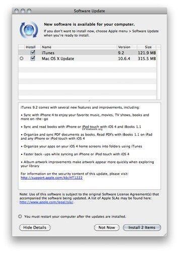 iTunes 9.2 erschienen