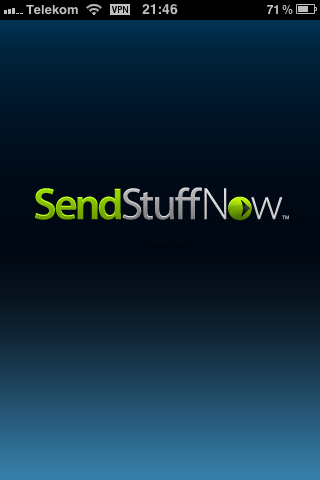 SendStuffNow – Neuer Cloud Service auch vom iPhone/iPad