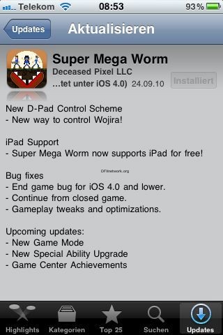 Super Mega Worm geupdated