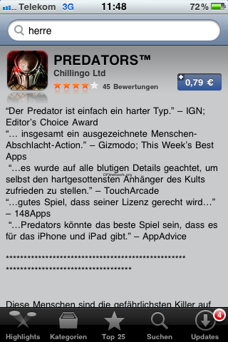 PREDATORS – Sinnfreies Blutvergießen