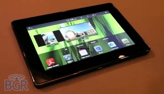 RIM Playbook – Vor Serien Modell schon recht nett