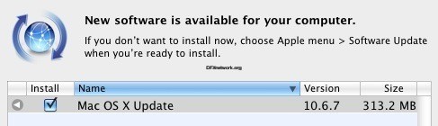 Mac OS X 10.6.7 veröffentlicht