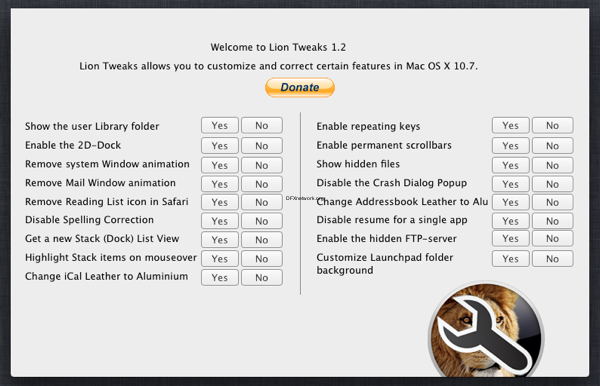 Lion Tweaks – nützliche Lion Tools