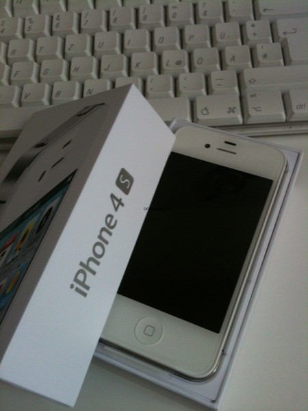 Willkommen zuhause – iPhone 4S eingetroffen