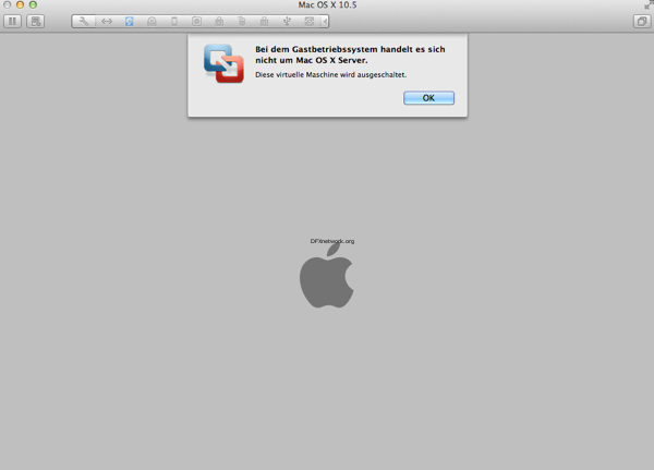 10.6 und 10.5 unter VMware Fusion 4.1.x zum laufen bringen
