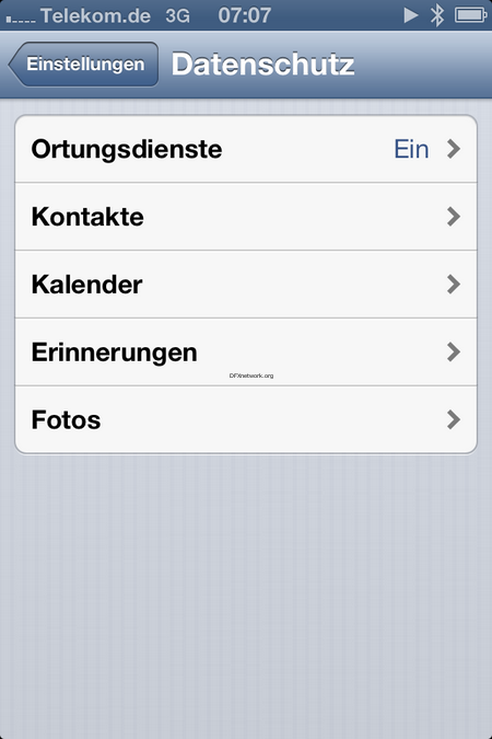 iOS 6 – ein paar Bilder