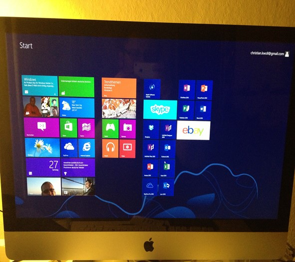 Windows 8 – da wird gekachelt