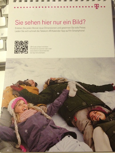 Telekom AR-Kalender