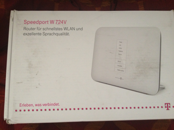 Telekom Speedport W 724V – Auspacken, Einschalten, Enttäuscht